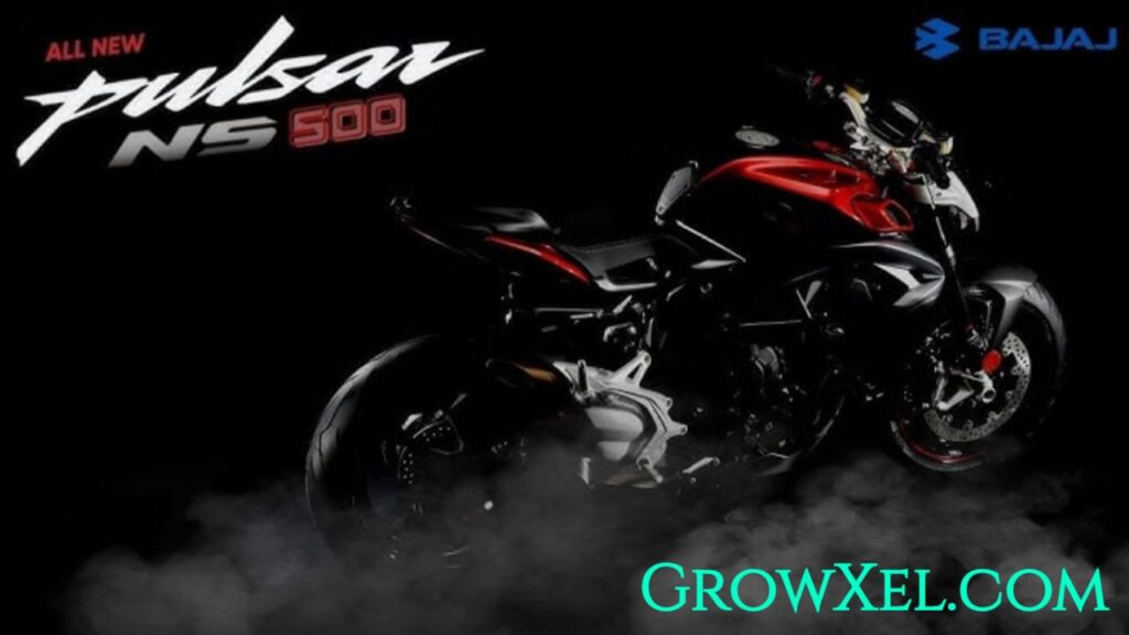 "Bajaj Pulsar NS500 बाइक का स्ट्रीटफाइटर लुक, LED हेडलाइट, दमदार फ्यूल टैंक और स्पोर्टी ग्राफिक्स के साथ दमदार डिजाइन में"